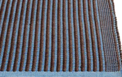 Tapis-80 x 200-Chestnut and blue