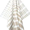 Tea Towels 50x70 cm ENZO - Check camel