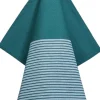 Tea Towels 50x70 cm MIX - Stripe dark green