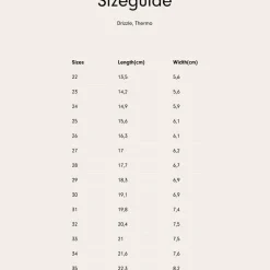 Termo Snestøvle Drizzle