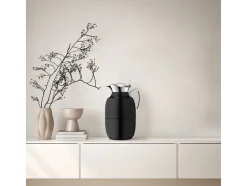 Termokande Juwel 1 liter Blank sort Rustfrit stål