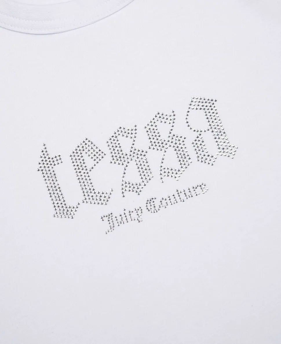 Tessa x Juicy - t-shirt m. diamanter
