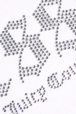 Tessa x Juicy - t-shirt m. diamanter