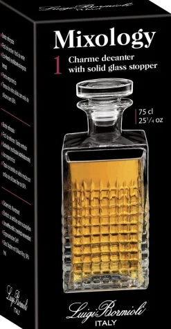 Textures karaffel klar 75 cl L8,5cm B8,5cm H20,7cm