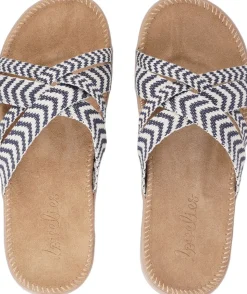 THALIA - SUEDE SOLE AND COTTON STRAPS