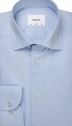 The Lawyer 4. 0 | Light blue stripe | Slim fit