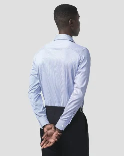 The Lawyer 4. 0 | Mid blue stripe | Slim fit