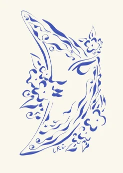 The Poster Club x Lucrecia Rey Caro - Dreaming Moon