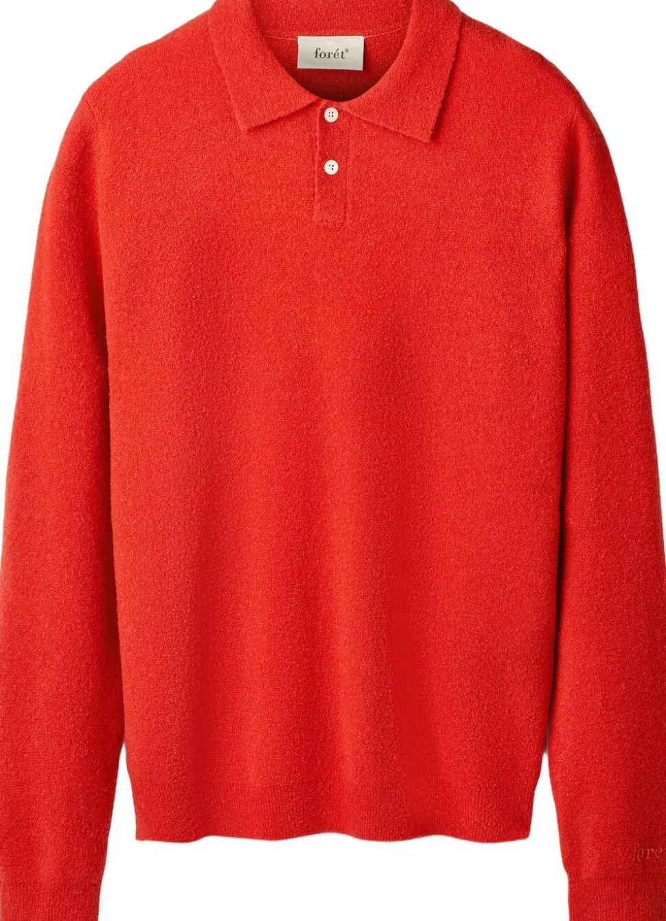 TIMBER BRUSHED POLO KNIT