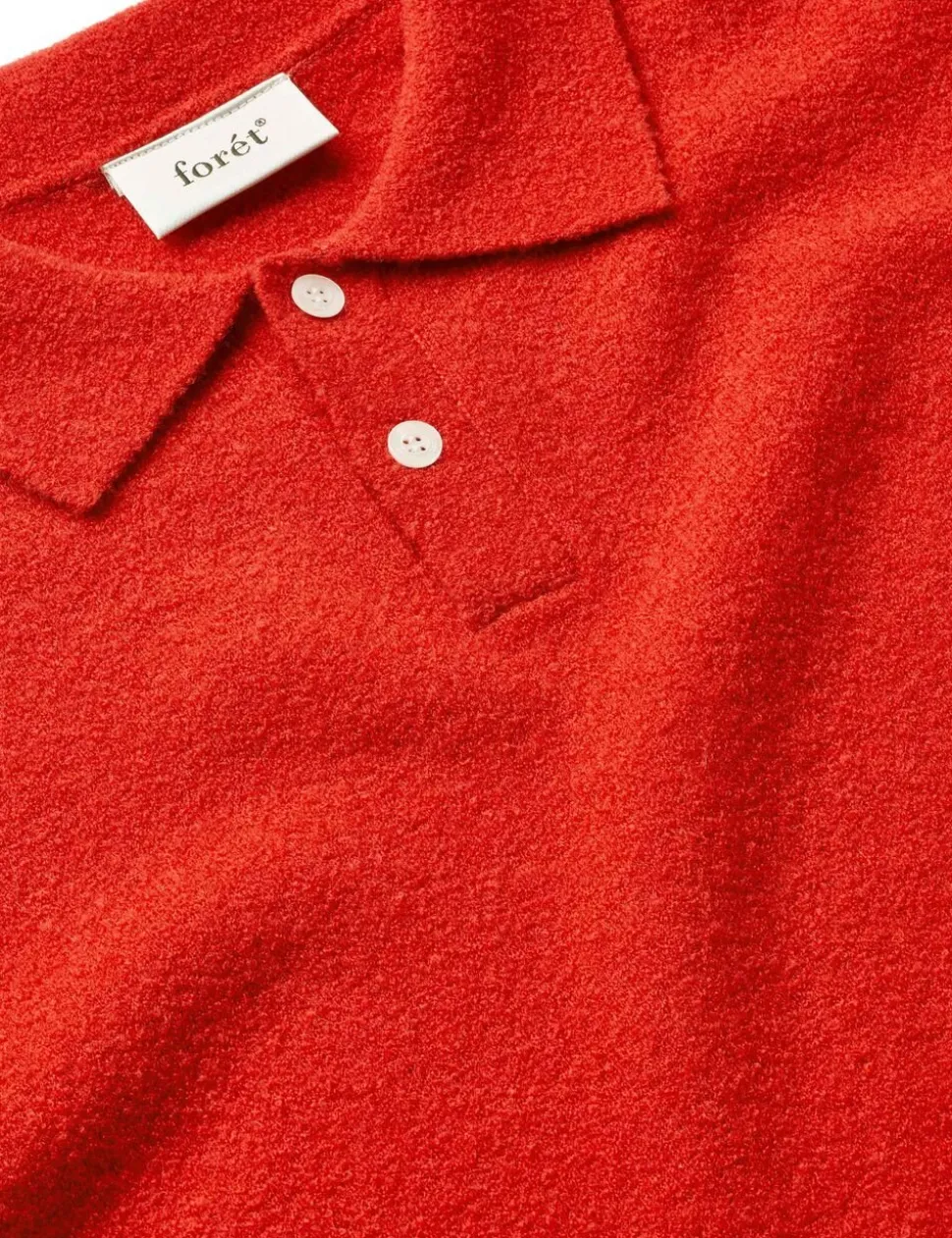 TIMBER BRUSHED POLO KNIT