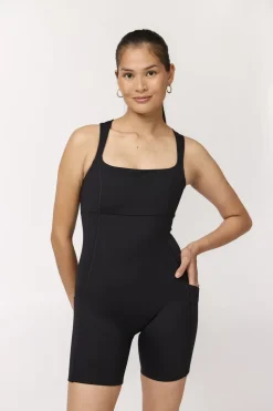 Tina Open Back Unitard