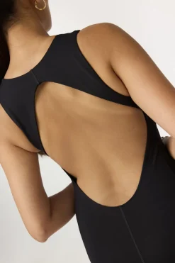 Tina Open Back Unitard