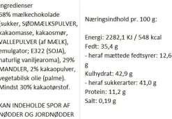 Trøffel choko-mandler