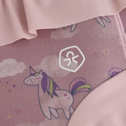 Trunks W. Frills, Flower AOP