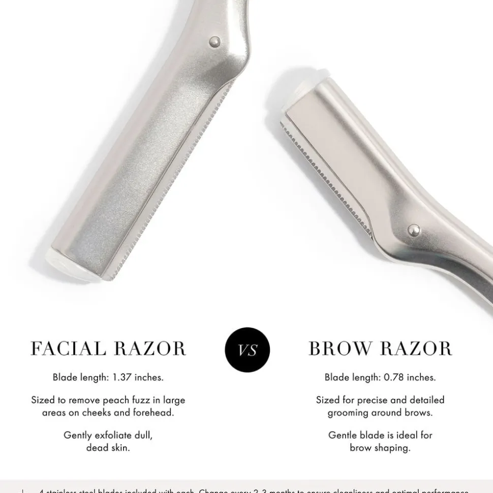 TWEEZERMAN Facial Razor