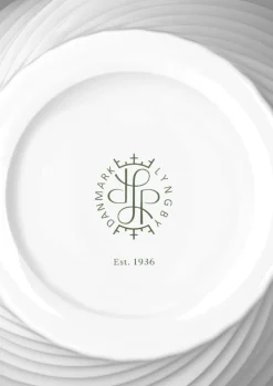 Twist Vase H18 cm hvid porcelæn