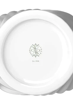 Twist Vase H31 cm hvid porcelæn