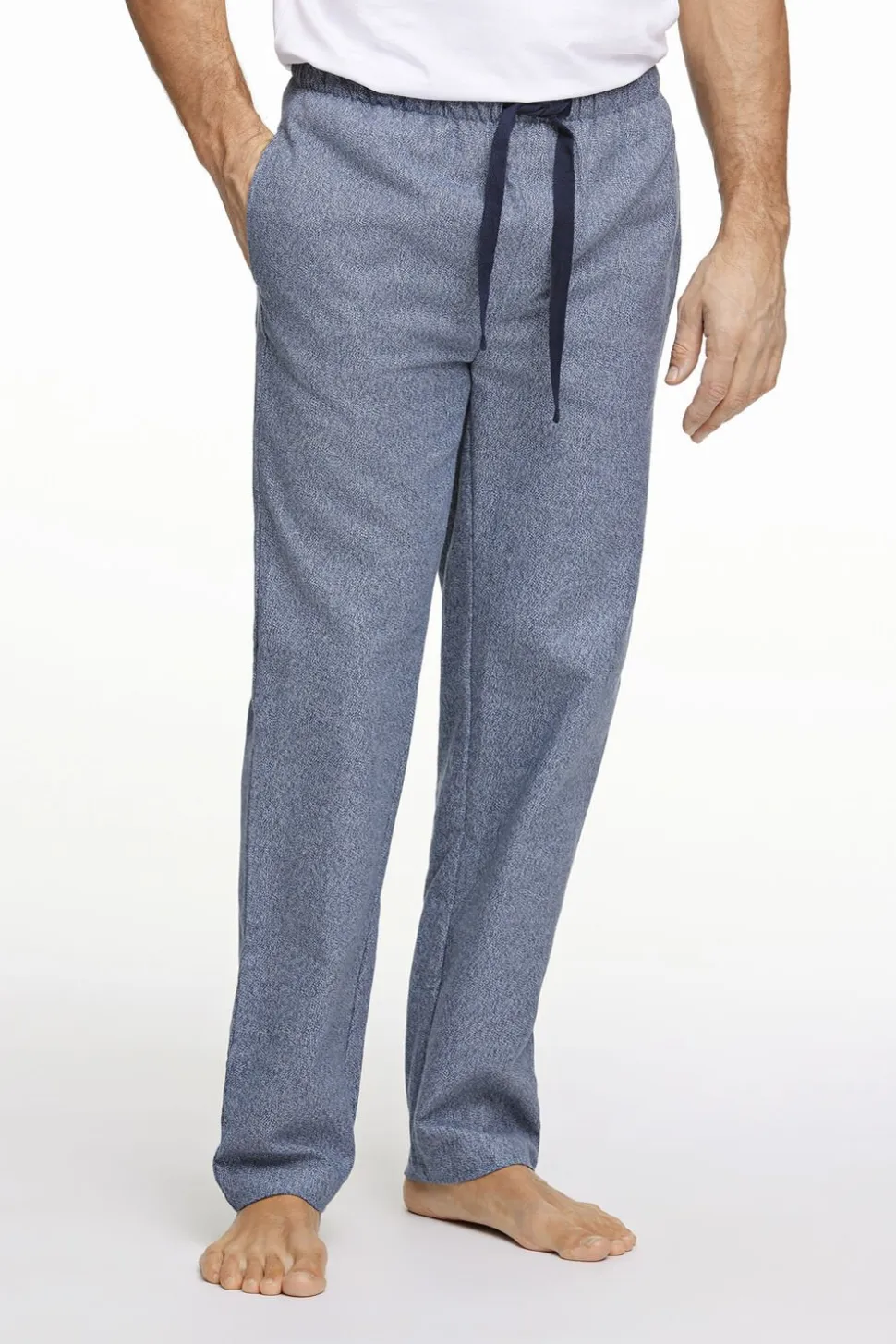 Twisted yarn brushed pyjama