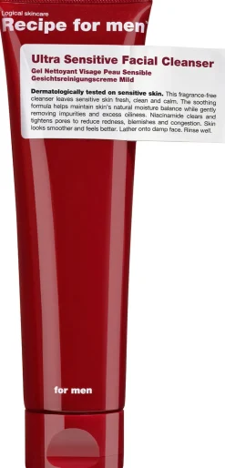 Ultra Sensitive Facial Cleanser 100 ml.