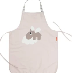 Vandtæt børneforklæde Happy clouds Pudder