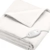 Varmeplaid i hvid 180 cm x 130 cm HD 75