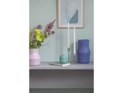 Vase Dorotea 17 x 28 cm Iris Blue Keramik