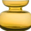 Vase Inu 11x9 cm Amber