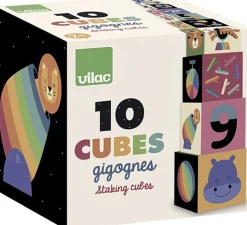 Vilac - Stableklodser i regnbuefarver af Andy Westface