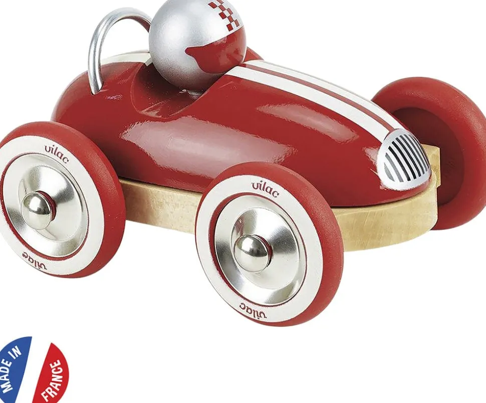 Vilac - Vintage Racerbil - Rød