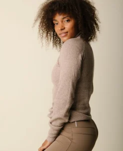 Vilda turtleneck cashmere blend sweater - Hazel