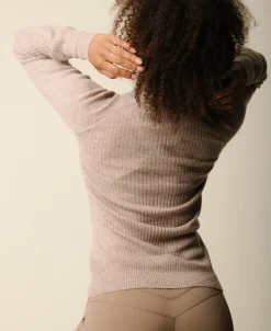 Vilda turtleneck cashmere blend sweater - Hazel