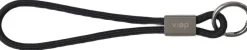 Vipp320 Key strap, Loft, black/metal, 18 cm