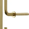 Wall Hook, Matt Gold, Small x2