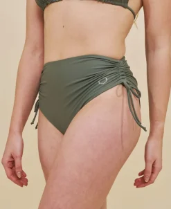 Wanita højtaljet justerbar bikini underdel