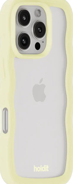 Wavy Case iPhone 16 Pro Max Lemonade/Transparent