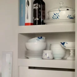 White Fluted Dish Oval 35cm