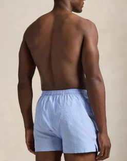 Windowpane Woven Boxer