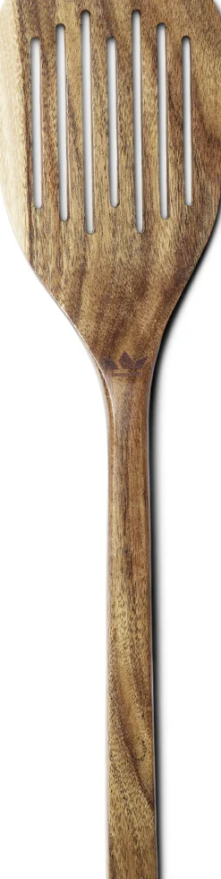 Wooden Utensil Skimmer Spatula XL