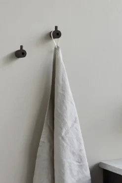 Wooden Wall Hook, Smoked Oak