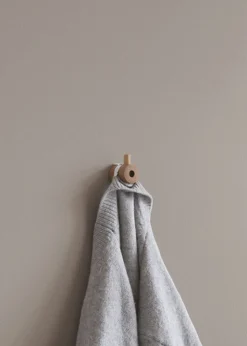 Wooden Wall Hook, Smoked Oak