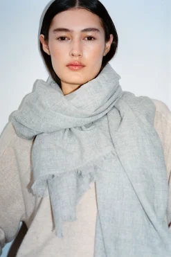 Wool cash scarf - Caroliva