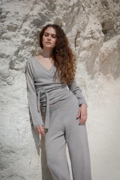 Wool Wrap Cardigan Keep Me