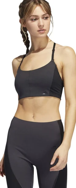 Yoga Studio Light-Support 3-Stripes sports bh