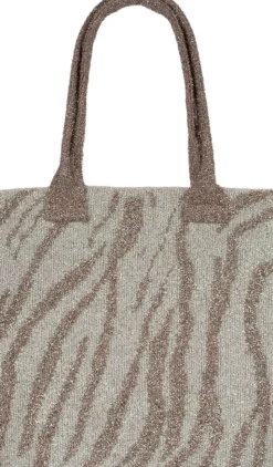 Zebra Glitter Bag